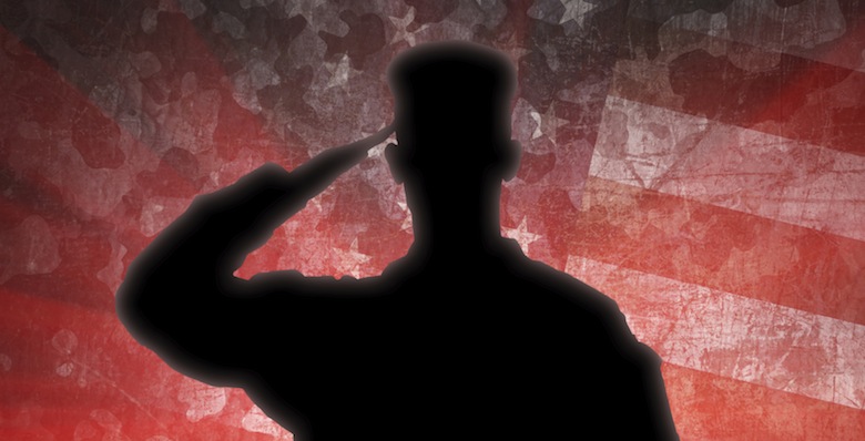 military salute
