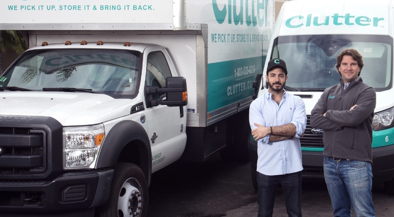 clutter storage startup funding