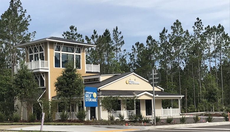 Self Storage Facility Hosting Storage Auctions