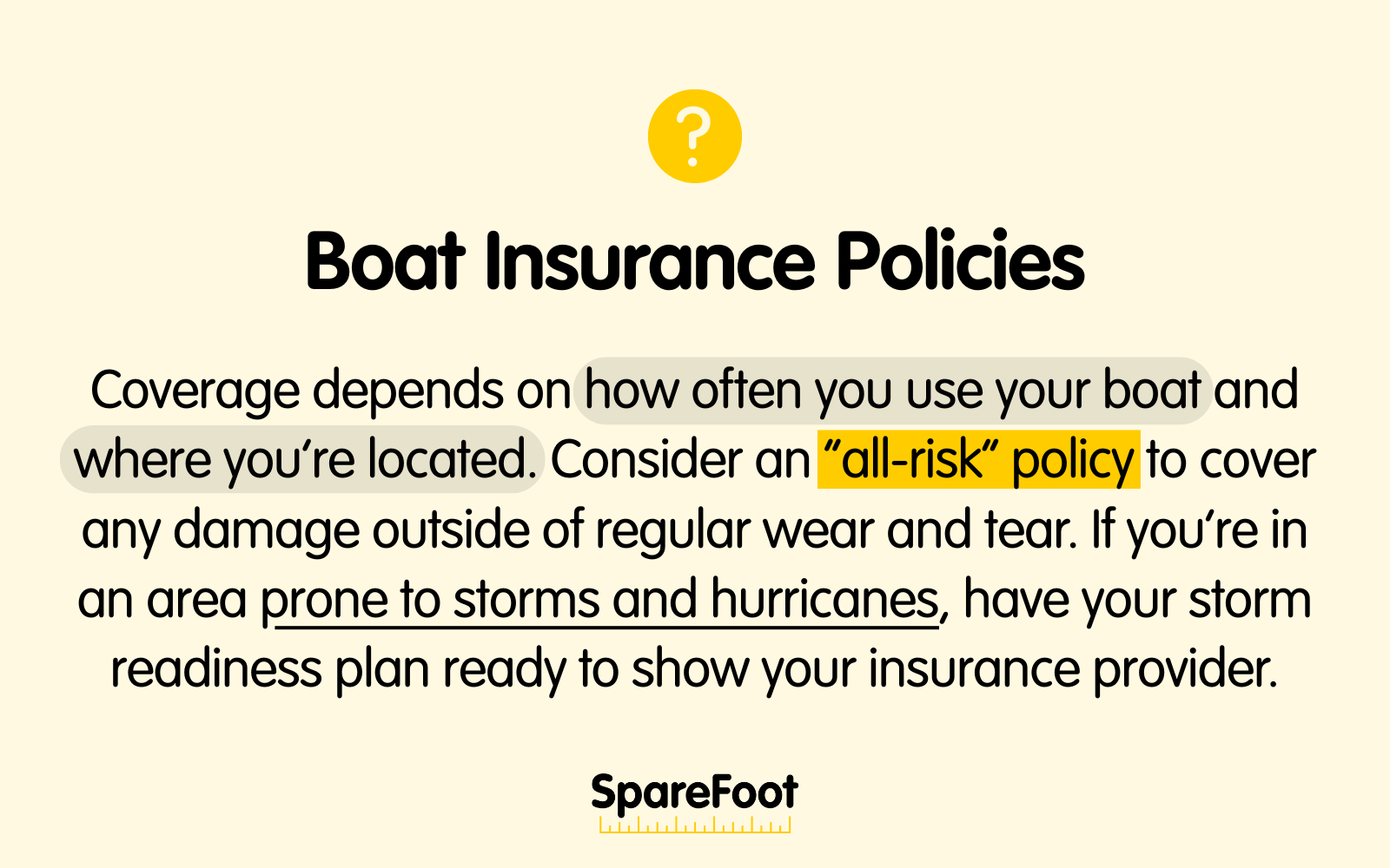 tips on choosing boat insurance policies