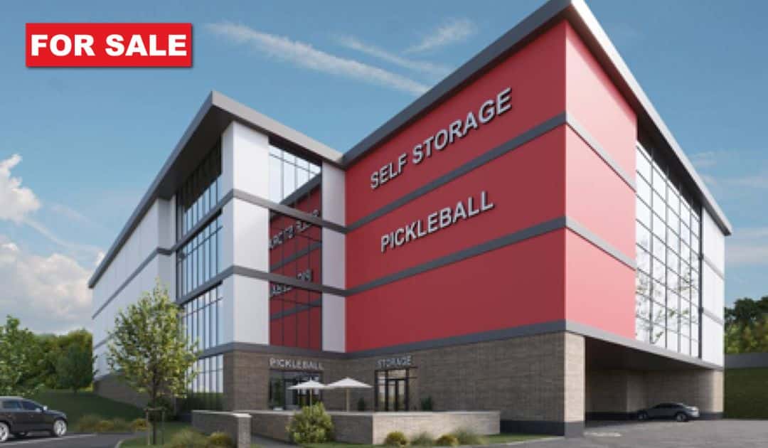 The Roll Up: Project combining pickleball and self-storage goes up for sale
