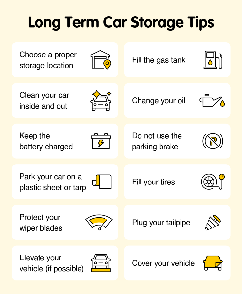 How To Store a Car Long Term: 12 Tips For Long Term Storage