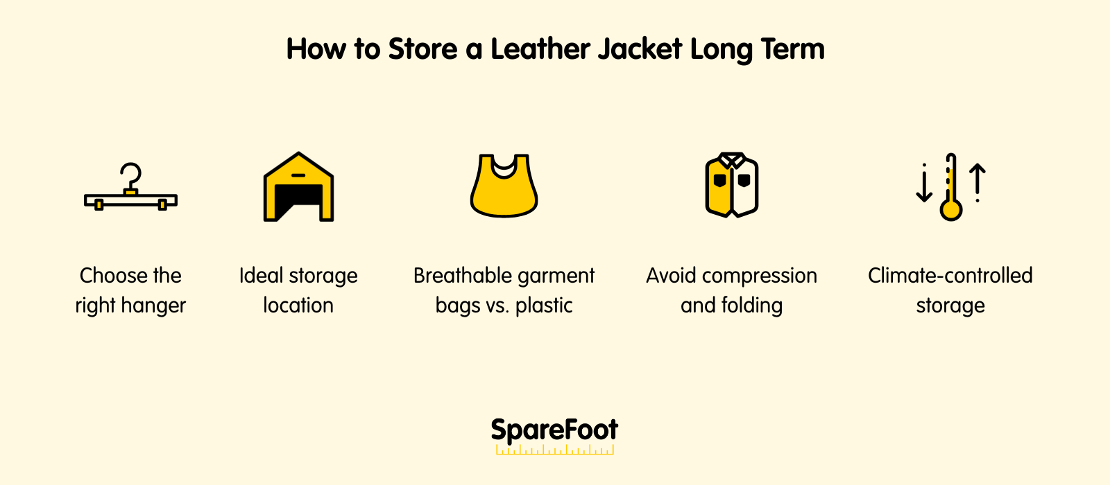 Tips on how to store leather jackets long-term