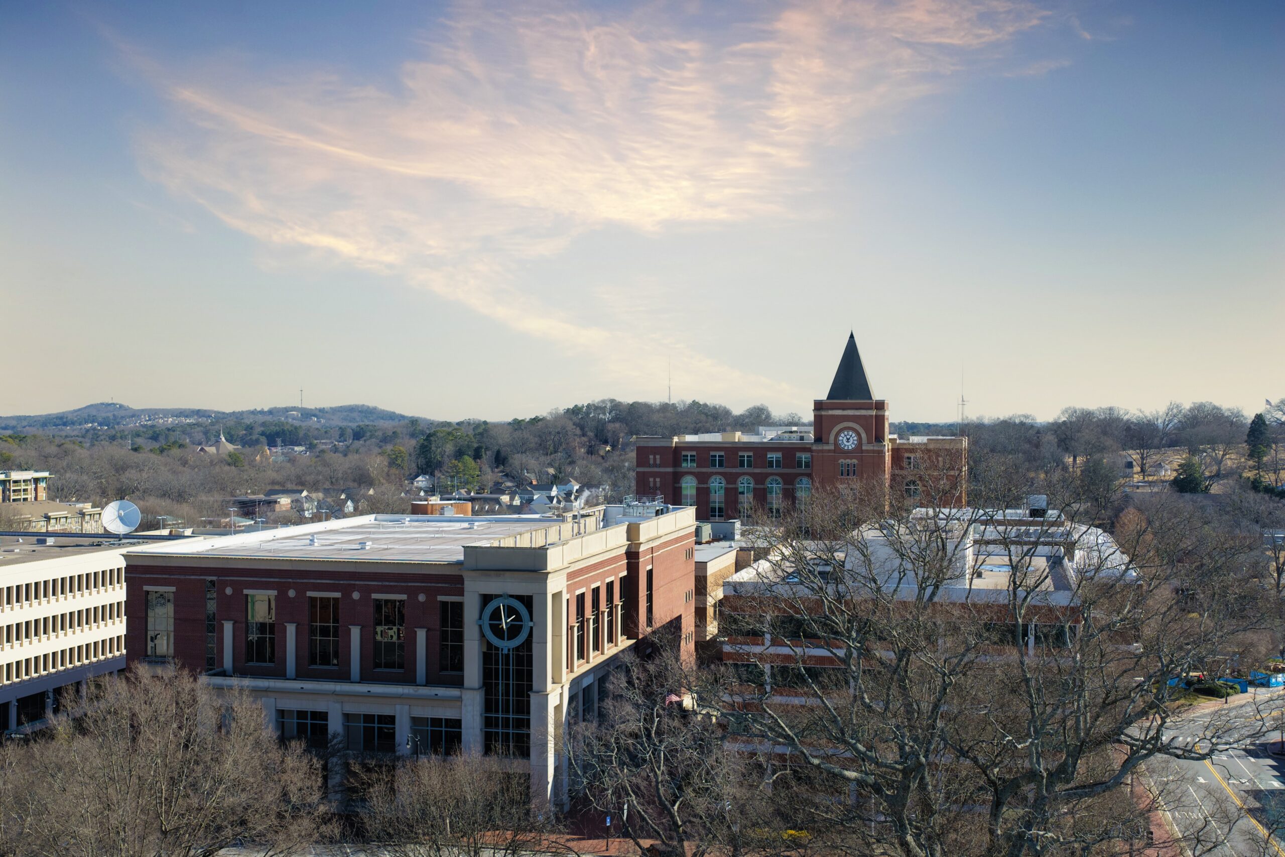 Cobb county court house in Marietta, GA