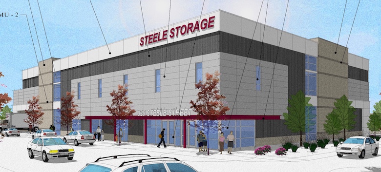 Steele Self Storage is one of three self-storage projects being built by a Denver-based JV.