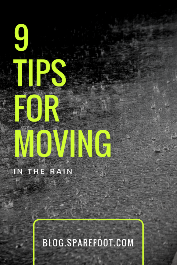 how to move in the rain