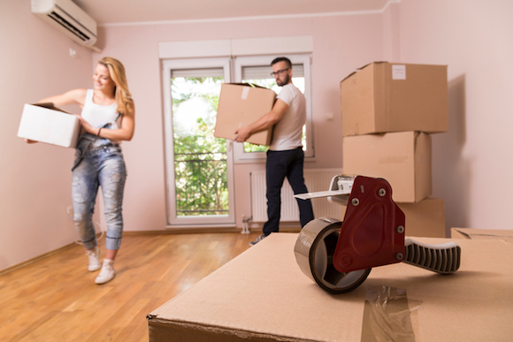 Moving in